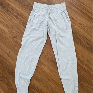 Lululemon Blue Knit 5% Cashmere Joggers (Size S)